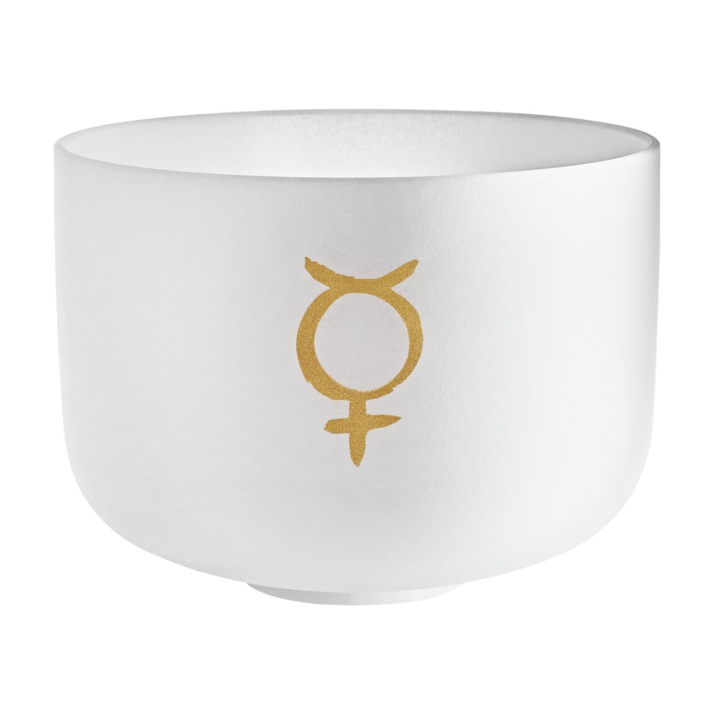 Planetary Tuned Crystal Singing Bowl 12" - Mercury/141.27 Hz