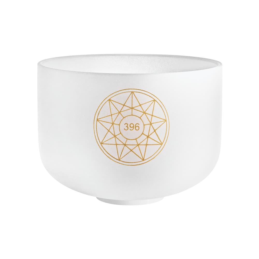 Solfeggio Crystal Singing Bowl 10" - G4/Ut/396 Hz