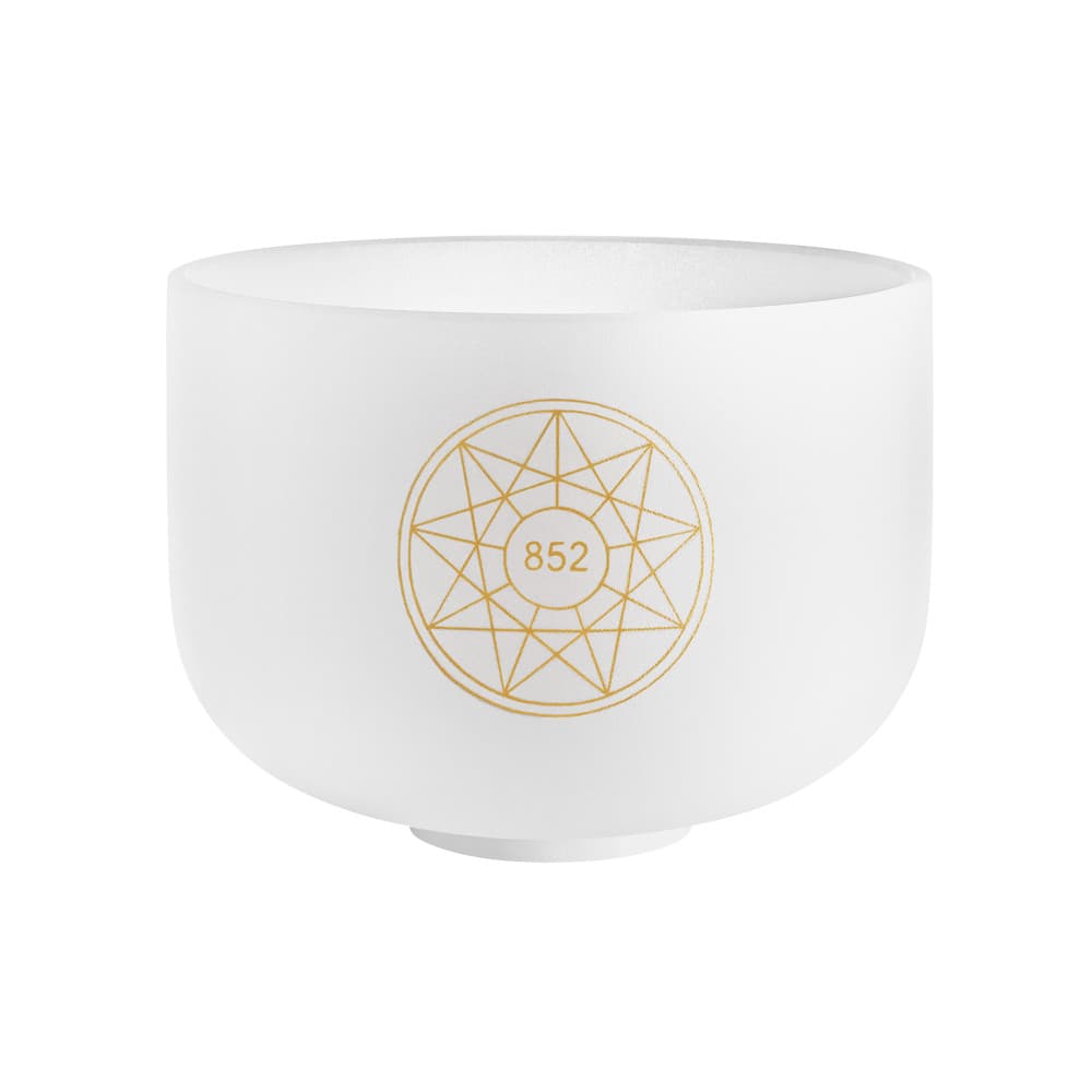 Solfeggio Crystal Singing Bowl 10" - G#4/La/852 Hz