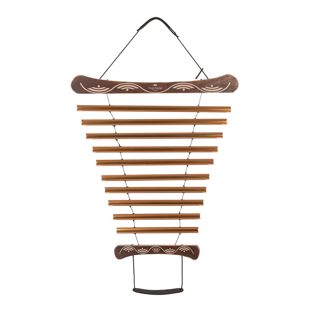 Meditation Flow Chime 35"/88 cm - 440 Hz/10 Notes/D Major - Bronze