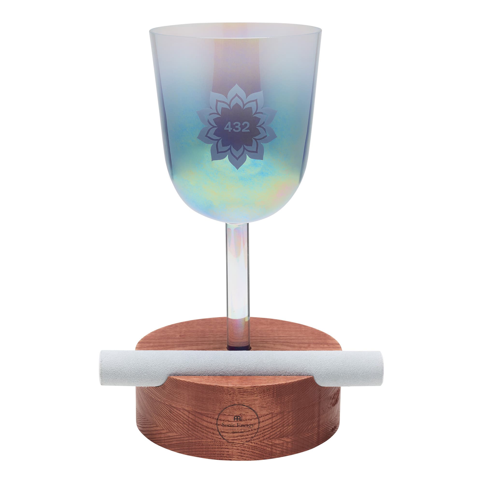 Wooden Holder for Essence Crystal Singing Bowls & Crystal Tuning Forks, Large