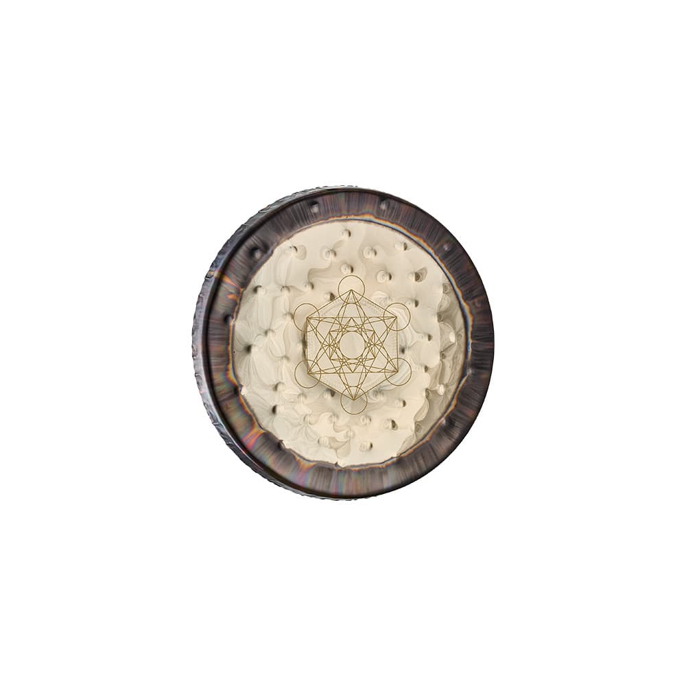 22" Soundscape Gong, Metatron’s Cube
