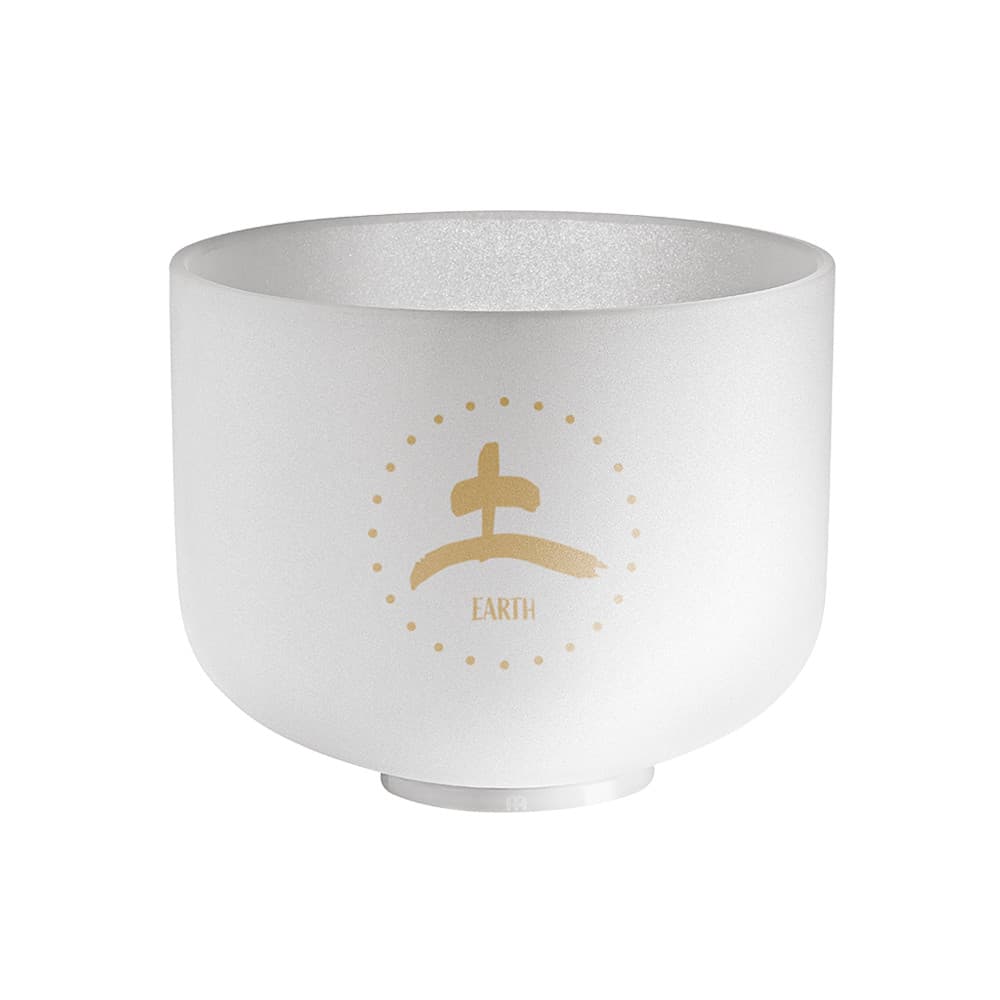 10" TCM Crystal Singing Bowl, Earth 256 Hz